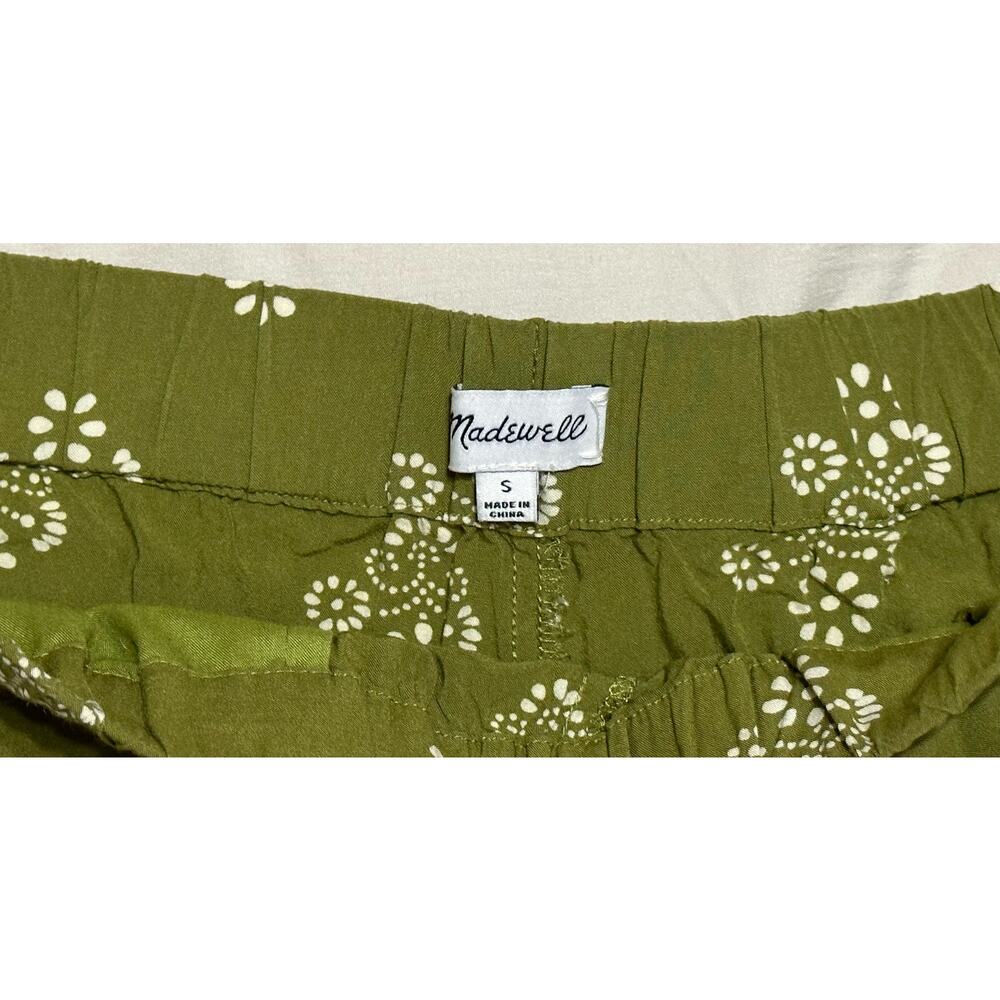 Madewell Green Pull On Shorts - Picture 5 of 5